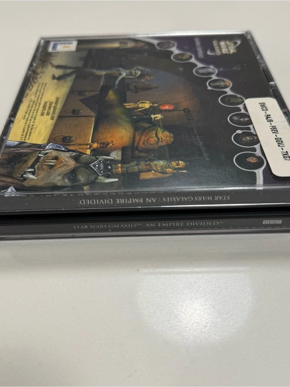 Star Wars Galaxies An Empire Divided PC Game 3 Discs Complete Key